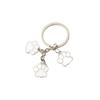 Kawaii Cat Dog Paw Key Ring Cartoon Cute Pendant Keychain Footprints Enamel Key Chains  Kids