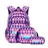 School Bags Child School Backpacks For Teenager Girls Boys Cartoon Dinosaur Anime Backpack Lunch Box With Pencil Case