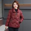 Winter Mother Winter Down Thickened Cotton-padded Jacket Old and New Warm Short Cotton-padded Jacket Women