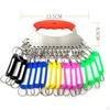 Compact Key Holder with Handle And Label Tags for Easy Organization