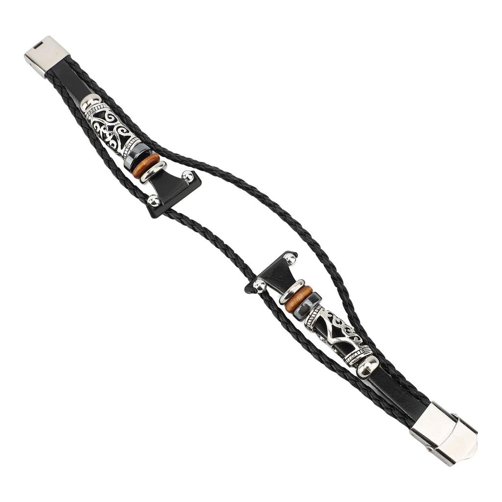 Ethnic Replacement Watch Strap Retro Smart Watch Band Vintage Beaded Replacement Band for FIT 3