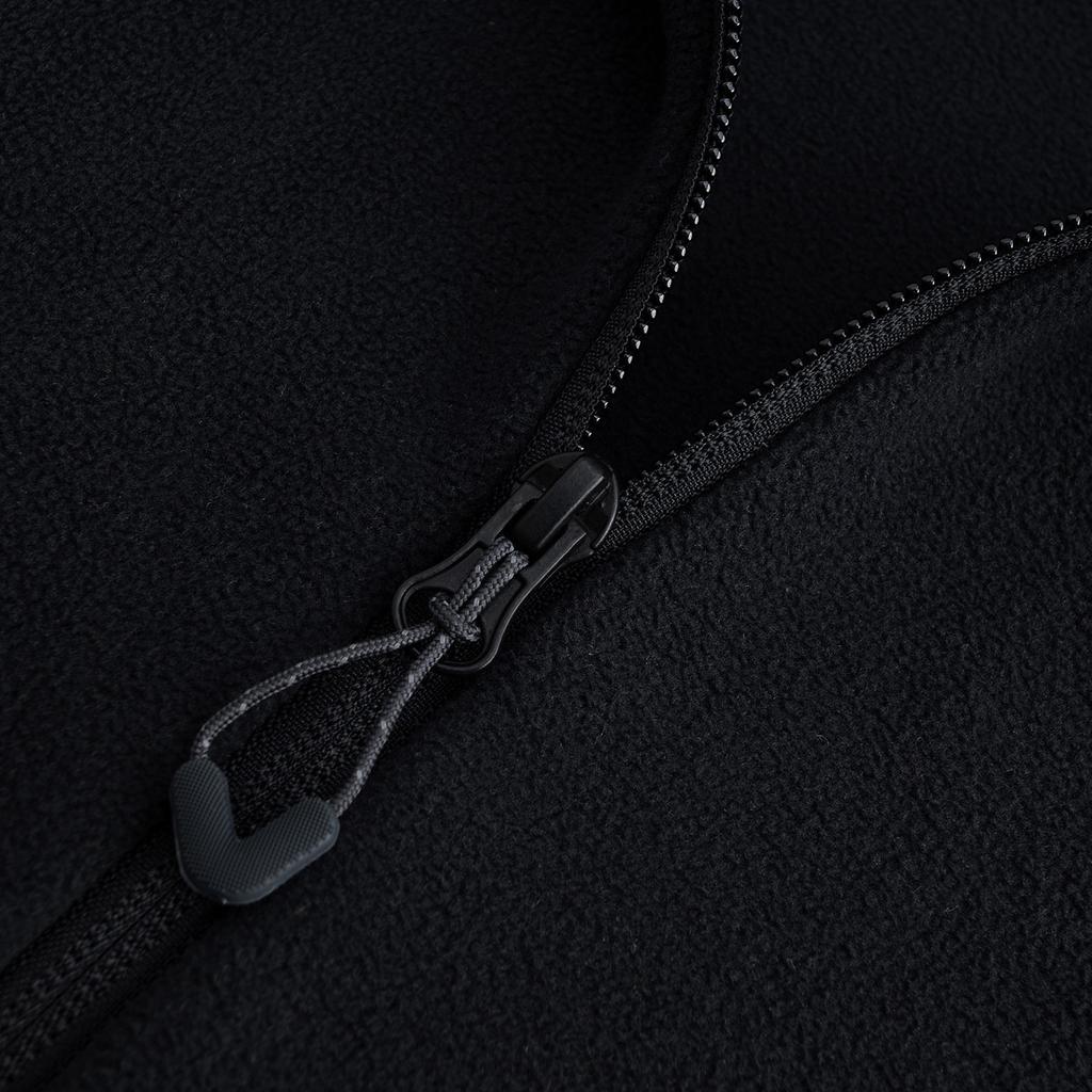 Anta Fire Shell Fleece Stand Collar Jacket Fashion Casual Warm Fleece Lock Temperature Liner Unisex Jacket Basic-Black 972616702-3