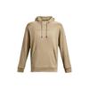 Толстовка с капюшоном из флиса, однотонная, мужская, хаки 1379744-299