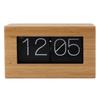 Automatic Page Turning Clock Vintage 12 Hours Digital Display Mechanical Flip Down Clock for Home