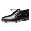 2024 Latest Men's Shoes Leather Cowhide Comfortable Low Top Casual Shoes