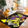 Cartoon Anti-Slip Mat for Kids, PC Gamer, 3D Gaming, Splatoon Rug, Home Carpet, Living Room, Bedroom, Sofa, Doormat, Area Decor1