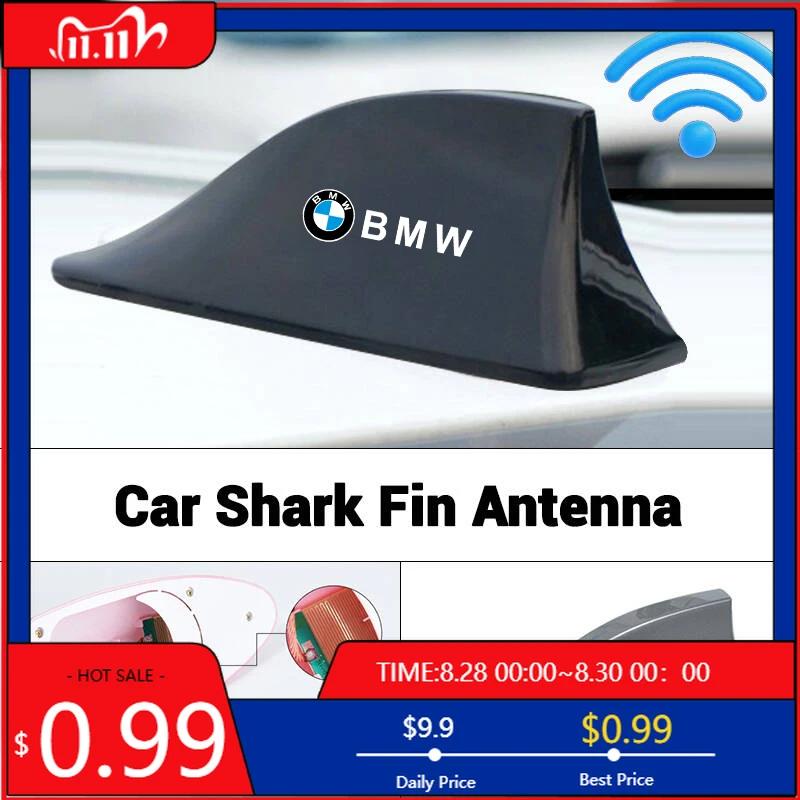 BAAI1 Car Sticker For BMW M Car Top Signal Aerials Shark Fin Antenna Accessories For BMW 1 2 3 4 5 7 Series X1 X3 X4 X5 X6 X7 F10 F20
