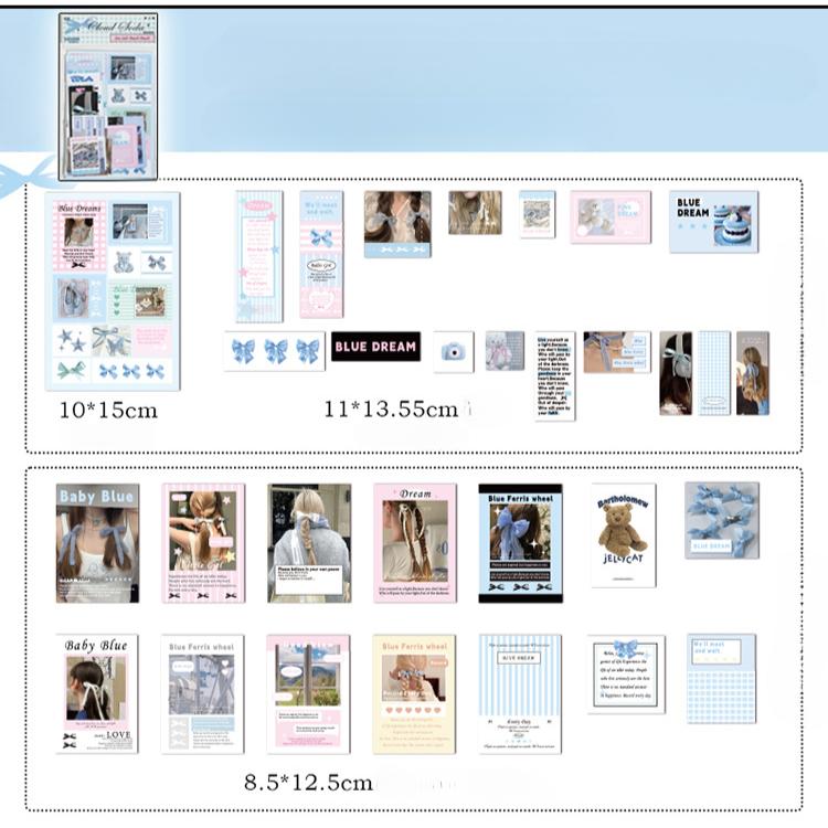 31 Sheet/set Sweet Chic Korean Scrapbook Journal Sticker for Girl Ballet Lace Bow Ribbon Series Sticker DIY Decro Adhesive Paper