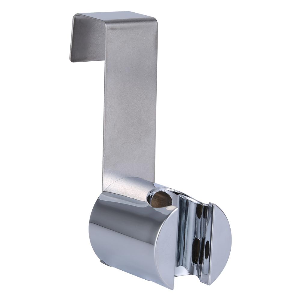 Stainless Steel ABS Holder Hook Hanger For Hand Shower Toilet Bidet Sprayer Brushed Nickel