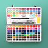 50/72/90/100/128 Color Solid Watercolor Paint Set DIY Painting Kit  Art Specific Painting Tool