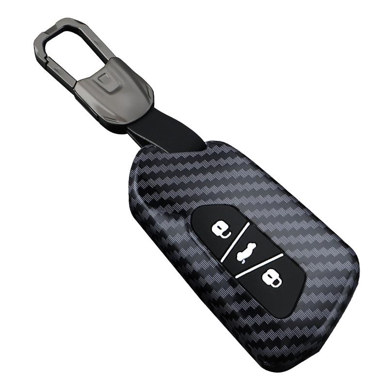Чехол-брелок из углеродного волокна для Vw Volkswagen Golf 8 Mk8 Cupra Skoda Octavia A8 Seat Leon Mk4 Kodiaq Seat Ateca Аксессуары