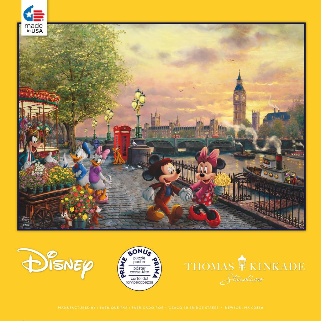 Ceaco Thomas Kinkade Disney Микки и Минни в Лондоне Пазл из 1000 элементов - - - -