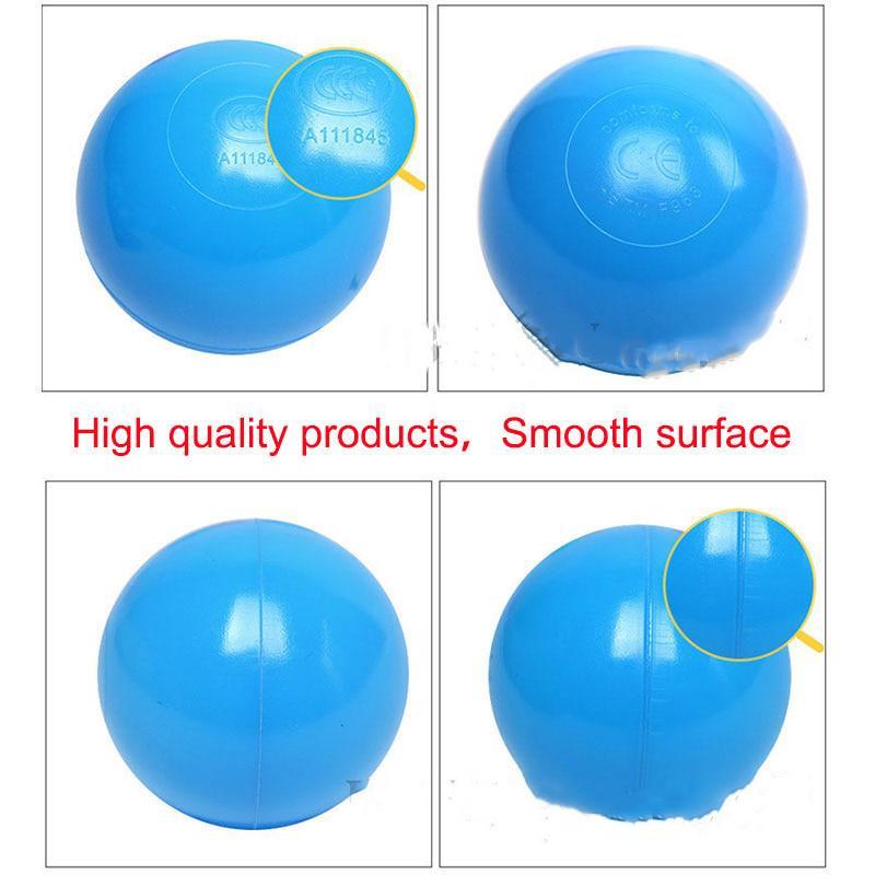 Colors Baby Plastic Balls Water Pool Ocean Wave Ball Kids Swim Pit With Basketball Play House Outdoors Tents Toy HYQ2