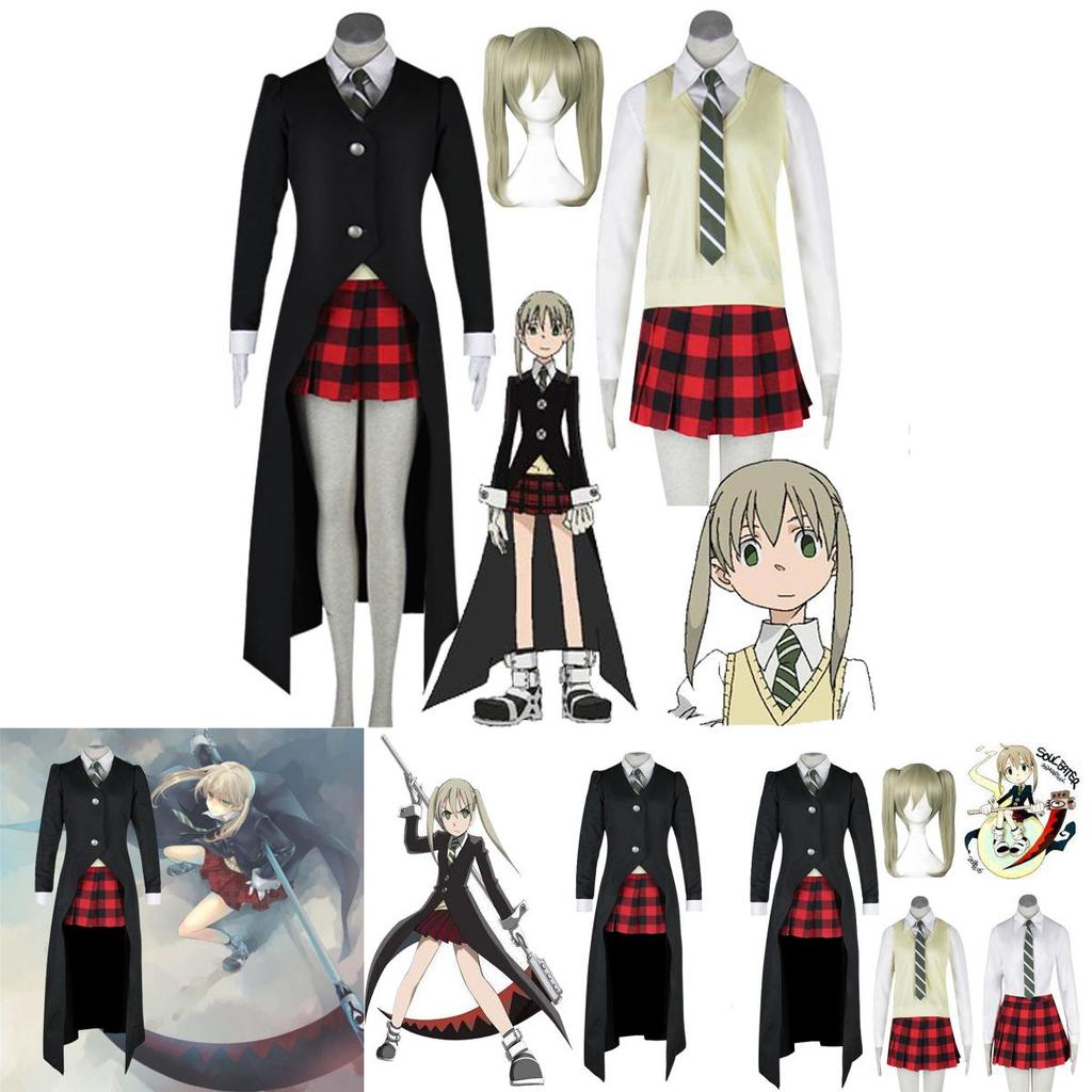 Модный костюм Маки из Soul Eater с идеальными швами и прочной тканью
