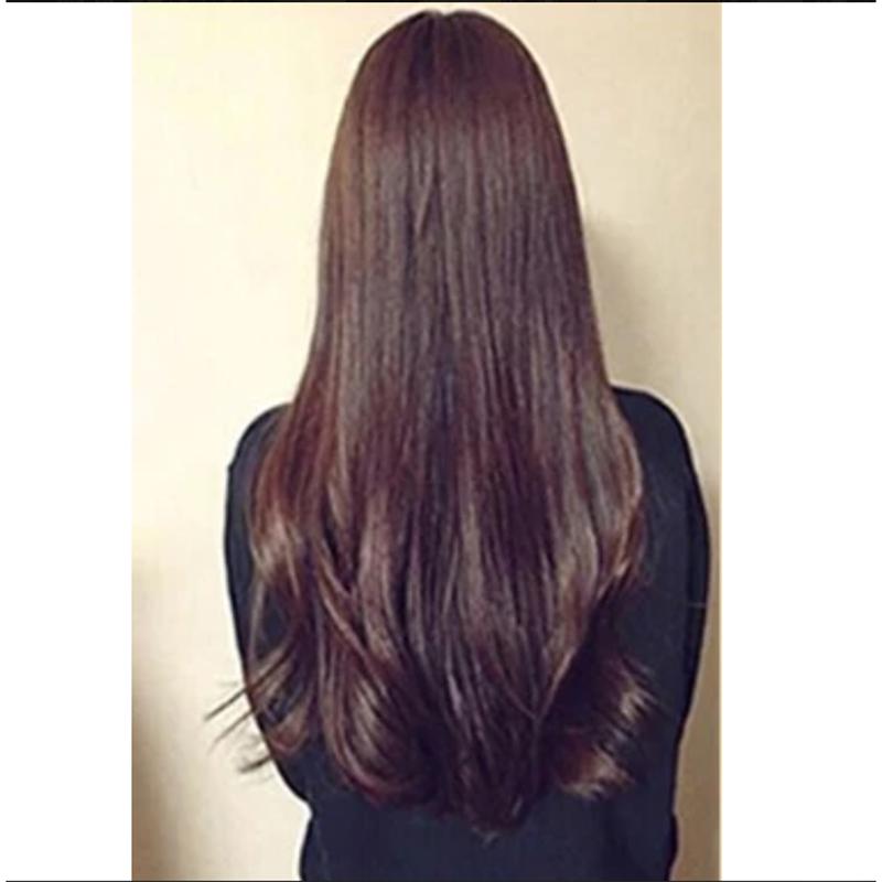 MOKERU 500 мл натуральный органический кокосовый черный коричневый шампунь-краска для волос, 100% покрытие седых волос, перманентный цвет волос, шампунь-краска для женщин