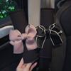 Немецкие высококачественные плечевые накладки на ремень безопасности автомобиля, пара плюшевых мягких аксессуаров для интерьера автомобиля, предотвращающих удушение шеи, креативные и милые