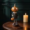 Винтажные принадлежности для Хэллоуина, Фигурка тыквы/скелета, Настольное украшение из смолы, Ретро-мультяшные элементы для декора входа на фестиваль, Гуманоидная статуэтка для