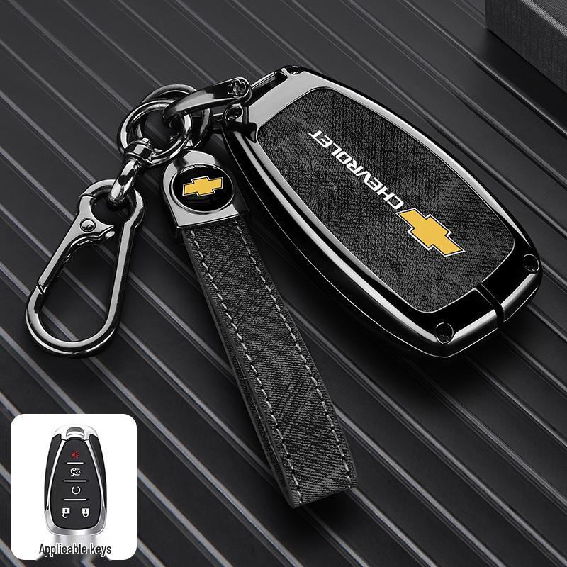 Чехол для ключа Chevrolet для Equinox, Malibu XL, Trax, Trailblazer, Orlando, Monza - Накладка на корпус автомобиля