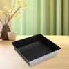 Square Pizza Pan Bakeware Nonstick Heightened Cookie Sheet Cake Bread Baking for Kitchen
