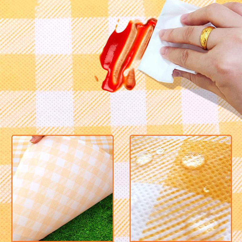 Складной коврик для пикника, портативный коврик для песка и пляжа, нетканый материал, утепленная палатка, одеяло для кемпинга, влагостойкий коврик для пикника на открытом воздухе