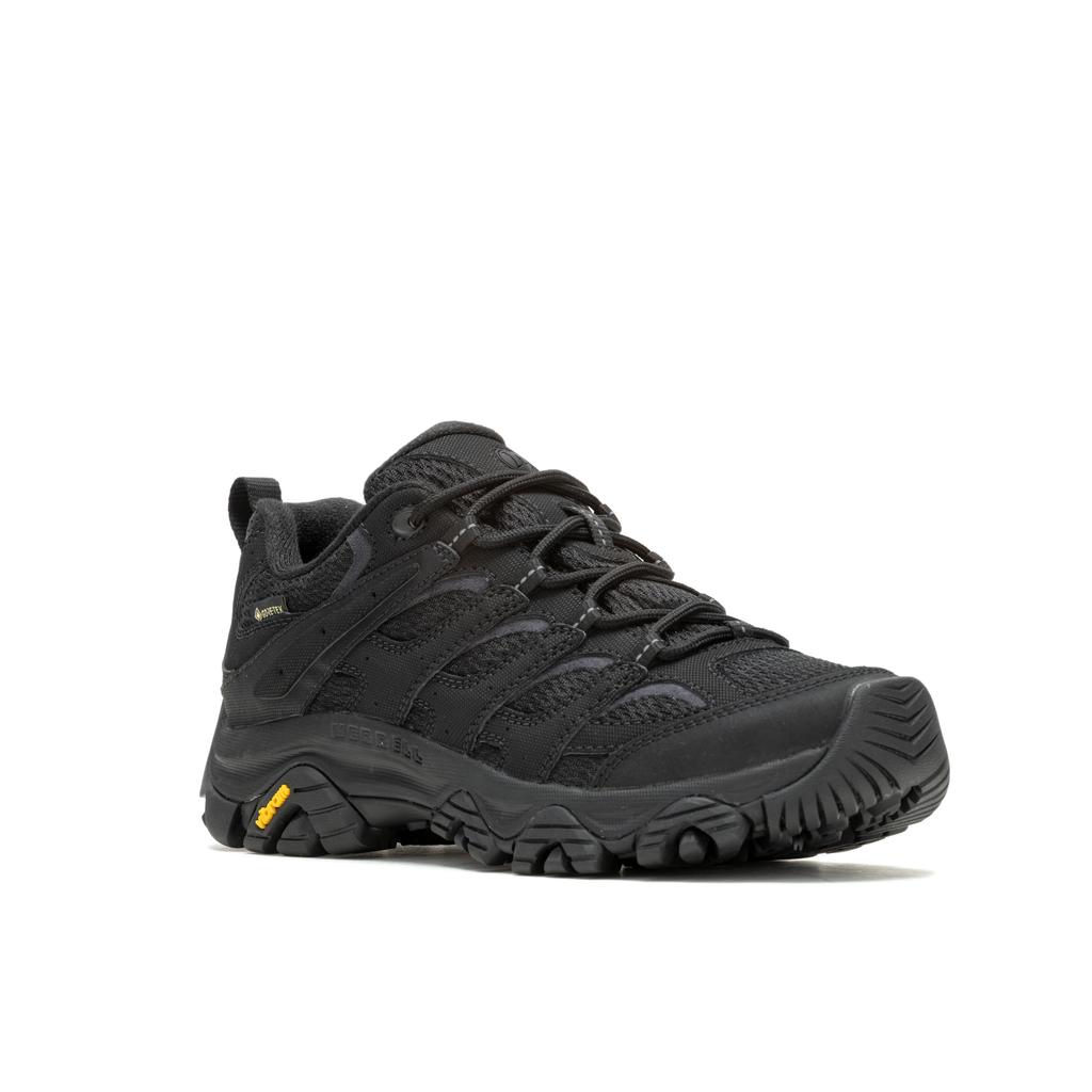 Merrell Moab 3 Synthetic Hiking Size 2E Gore-Tex Shoes, Black/Black, 24.0 Cm,