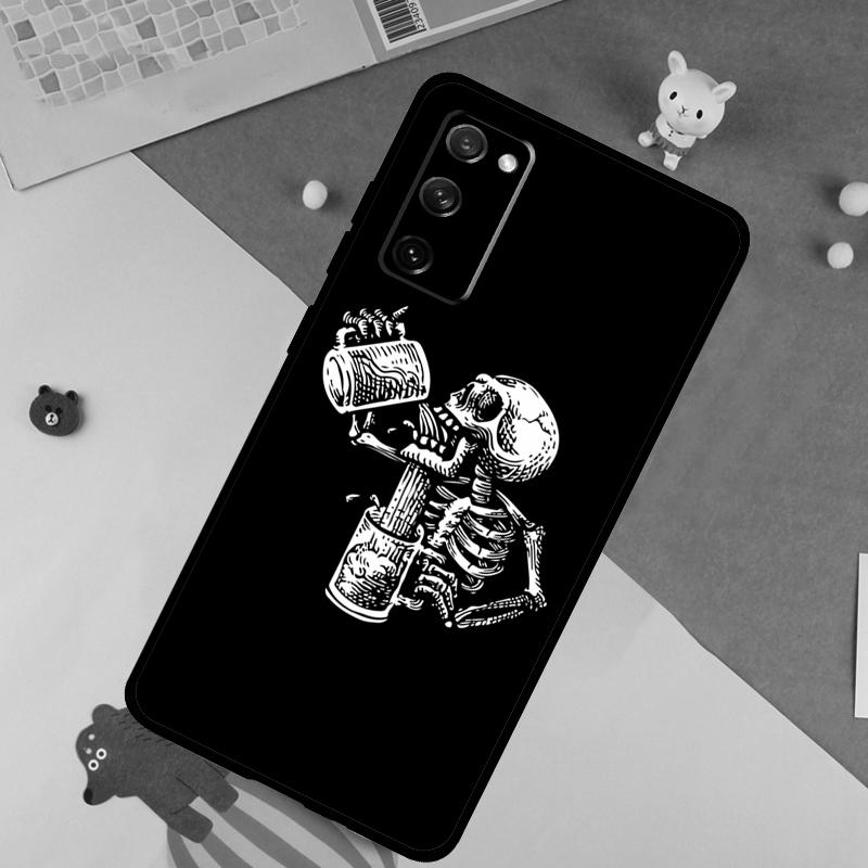 Мягкий чехол в виде пивной кружки для Samsung Galaxy S24 Ultra S9 S10 S20 S22 S21 Plus S23 FE S25 Ultra Чехол Funda