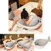 Delightful Sakaban Fish Plush Toy Unique Design Snuggly Body Pillow For Comfortable Sleep