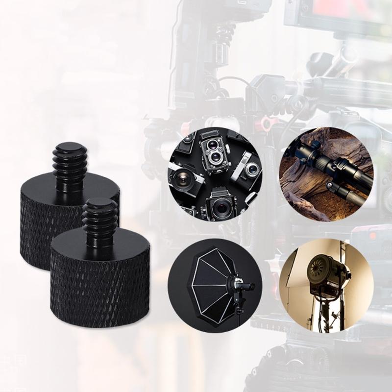 Адаптеры резьбовые для крепления камеры, монитора, штативов, 5/8" внутренняя резьба на 1/4" и 3/8" наружная резьба, антикоррозийные, прочные