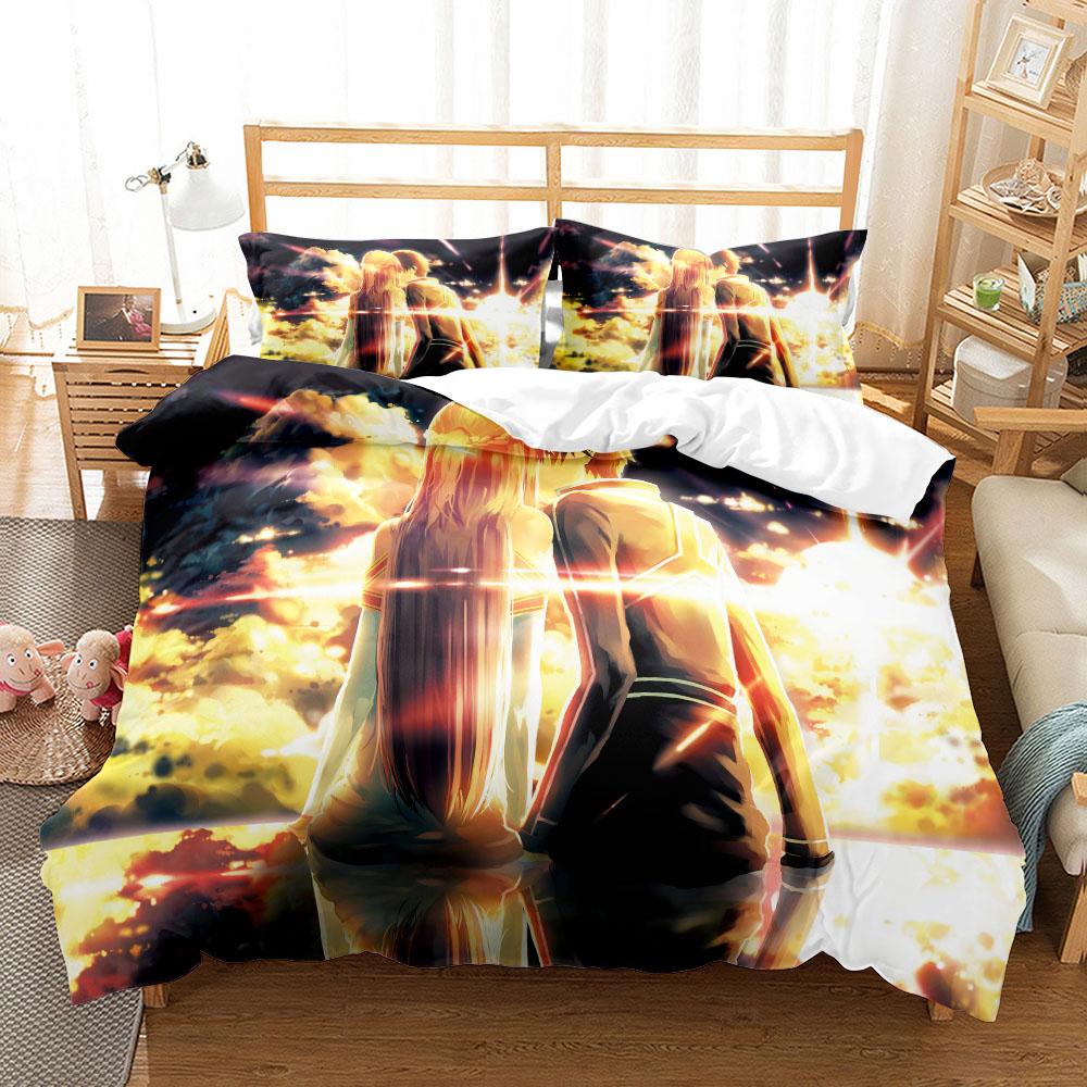 Комплект постельного белья для детей Ryuk Death Note King Queen Double Full Twin Single Size