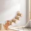Wall Mounted Cat Climbing Shelf Stairs Ladder Cats Perch Supplies DIY Wooden Steps Shelves