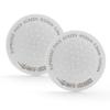 MHW-3BOMBER 53mm Espresso Filter Thickness 0.8mm Filtration Definition 2pc Reusable for Portafilter Basket Double-Espresso Pack Screen 304 Stainless