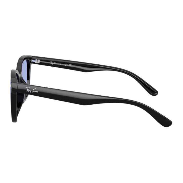 Ray-Ban Logo Design Cat Eye Sunglasses Unisex sunglasses Black RB4461D-601/80