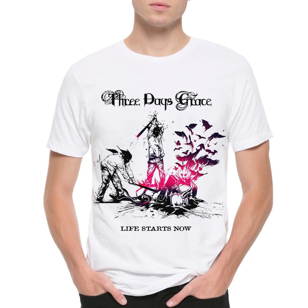 Three Days Grace Life Starts Now T-Shirt, Men's and Women's Sizes Tee