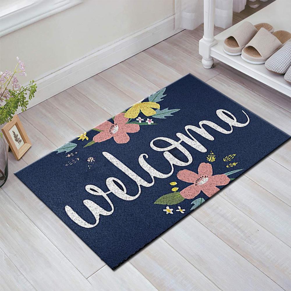 Fresh Home Can Be Cut Pvc Door Mat Non-Slip Spinneret Floor Mat Plastic Dust Carpet Diy