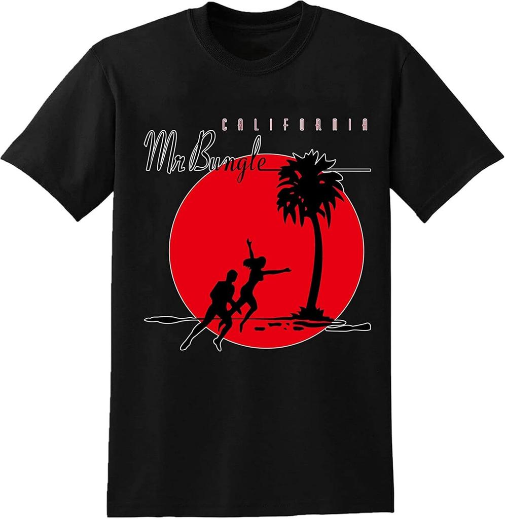 Mr Bungle California Mike Patton Fantomas Tomahawk T-Shirt Men's Unisex Tee Shirt Black Black