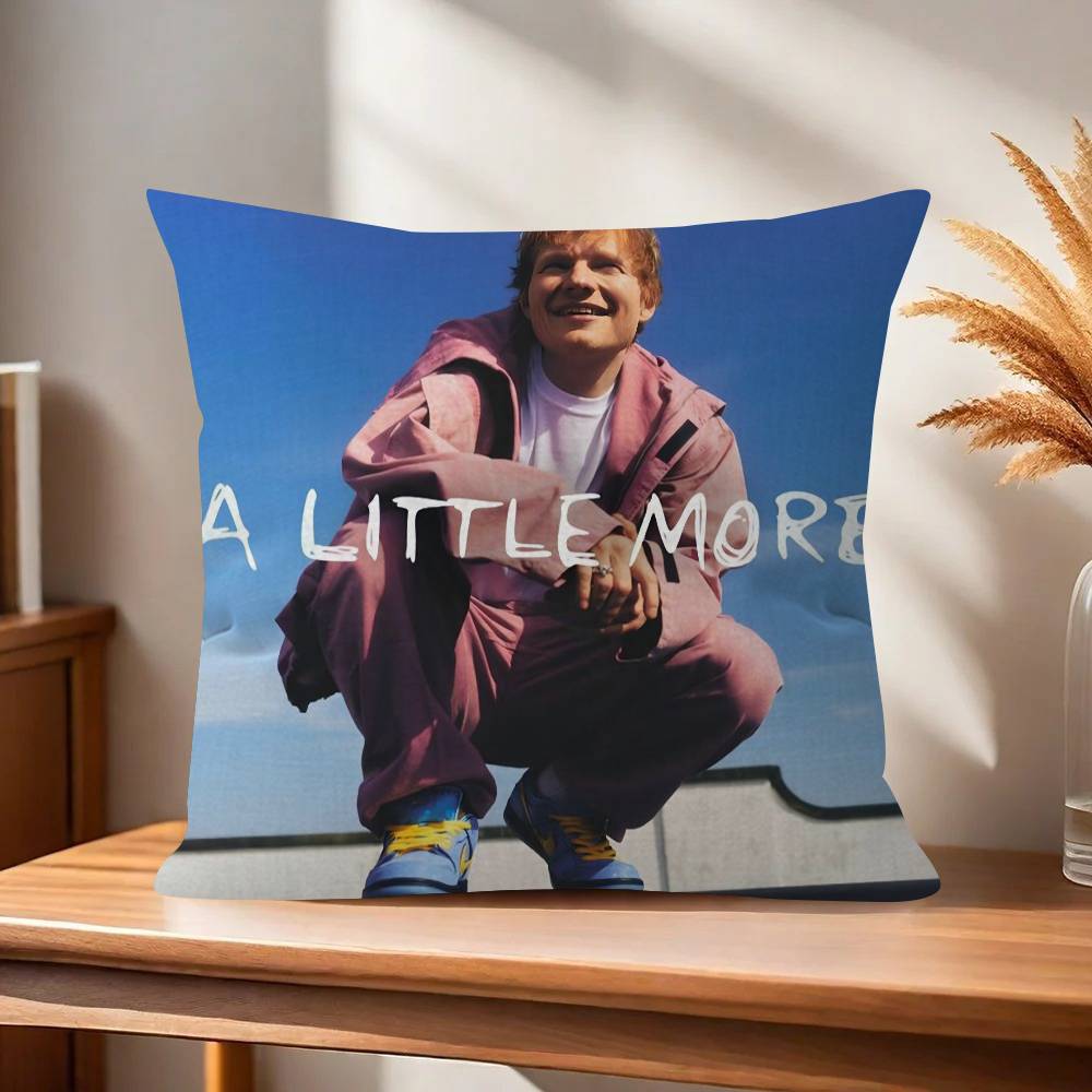 Pop Singer EEd SSheeran Play Personalized picture text home decorative pillows Household Gifts xcm