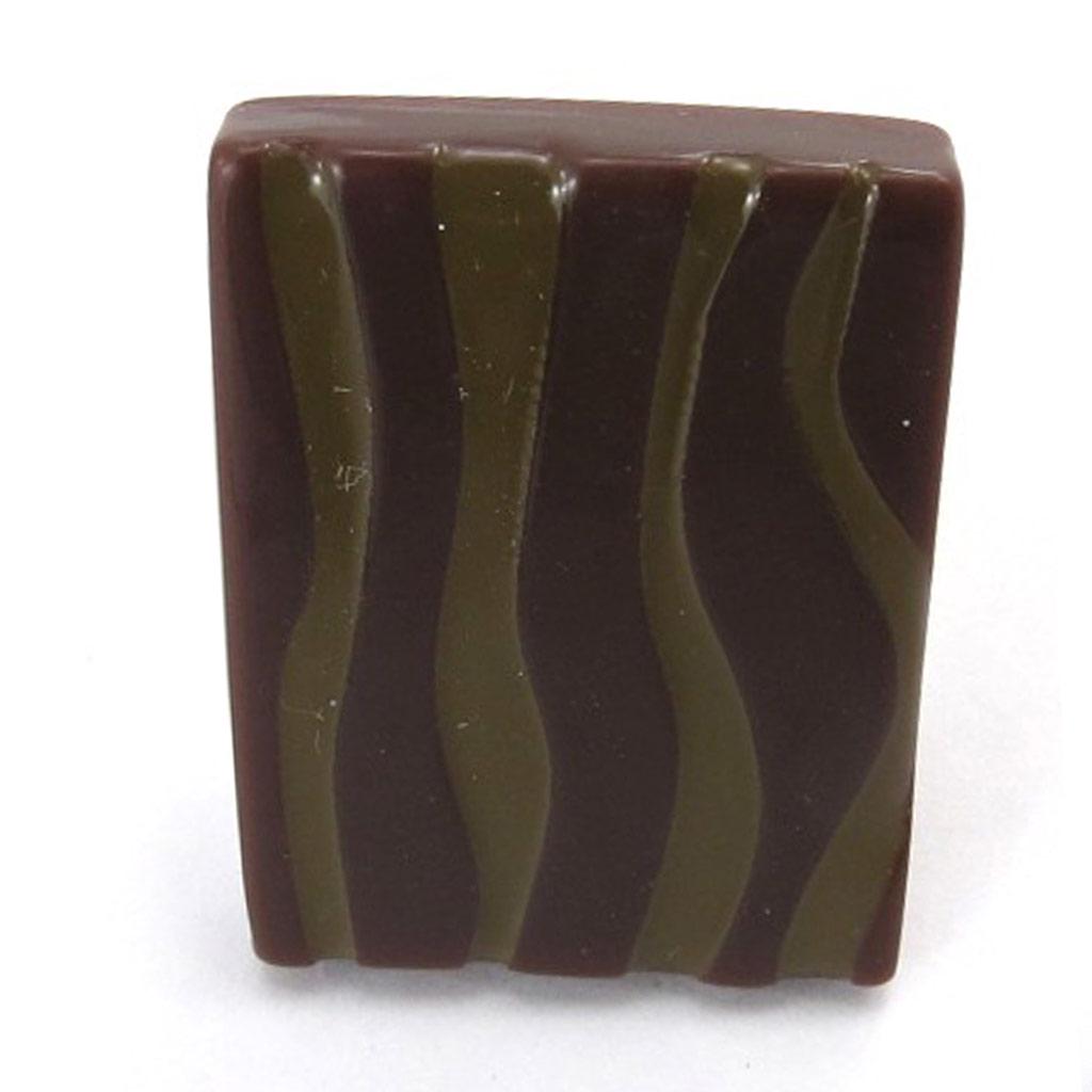 NOA [K0253] — Дизайнерское кольцо коричневого цвета «Coloring»