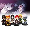 Naruto Cartoon 6pcs Character Pvc Toy Model Decoration Child Christmas Gift