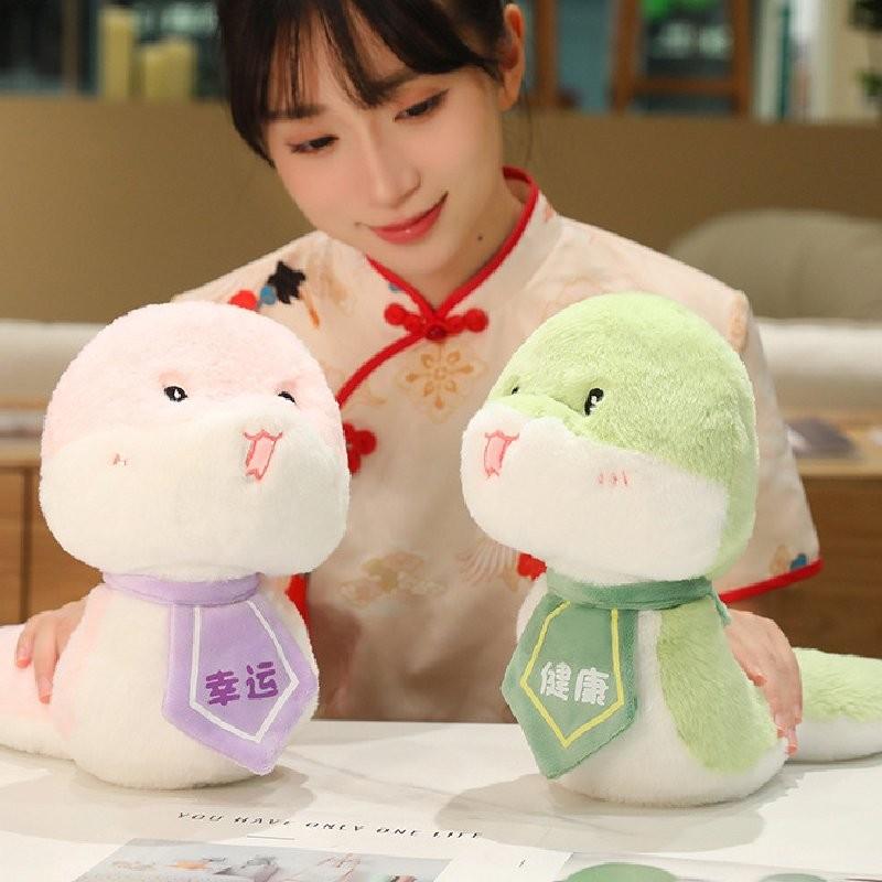Adorable Plush Snake Soft Toy With Cute Bowtie Design Perfect For Kids And Collectors