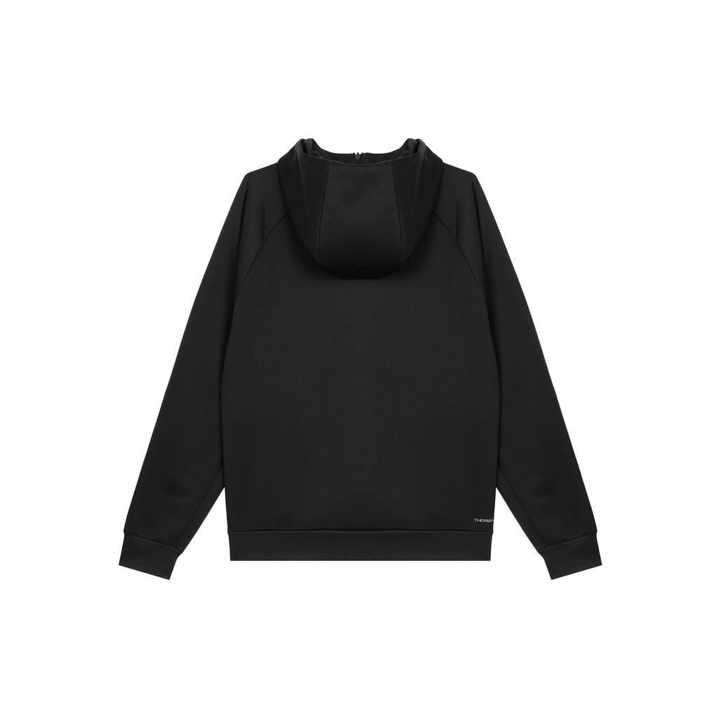 Nike Куртка с капюшоном на молнии с длинным рукавом Therma-Fit Мужские куртки Черный FZ1108010