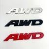 3D Metal Car AWD Front Grill Sticker Tail Emblem Badge Rear Decal Logo for Impreza 4X4 Off Road SUV 4WD