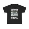 Футболка с принтом 'Control Freak' Унисекс Плотный Хлопок Новая Подарок Унисекс Футболка