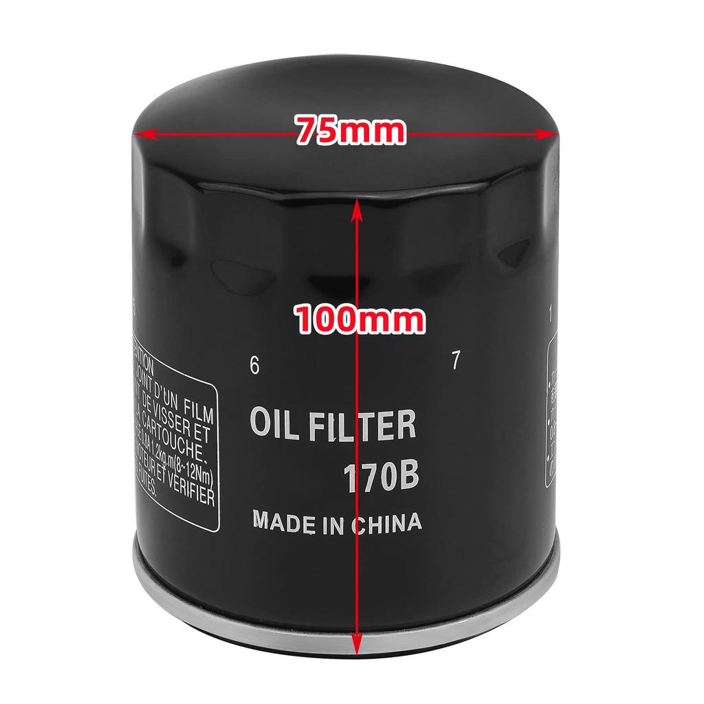 MOACCE Motorcycle Filter Element XL1200V SEVENTY-TWO 74 CI 2013-2014/XL1200X Forty-Eight 74 CI