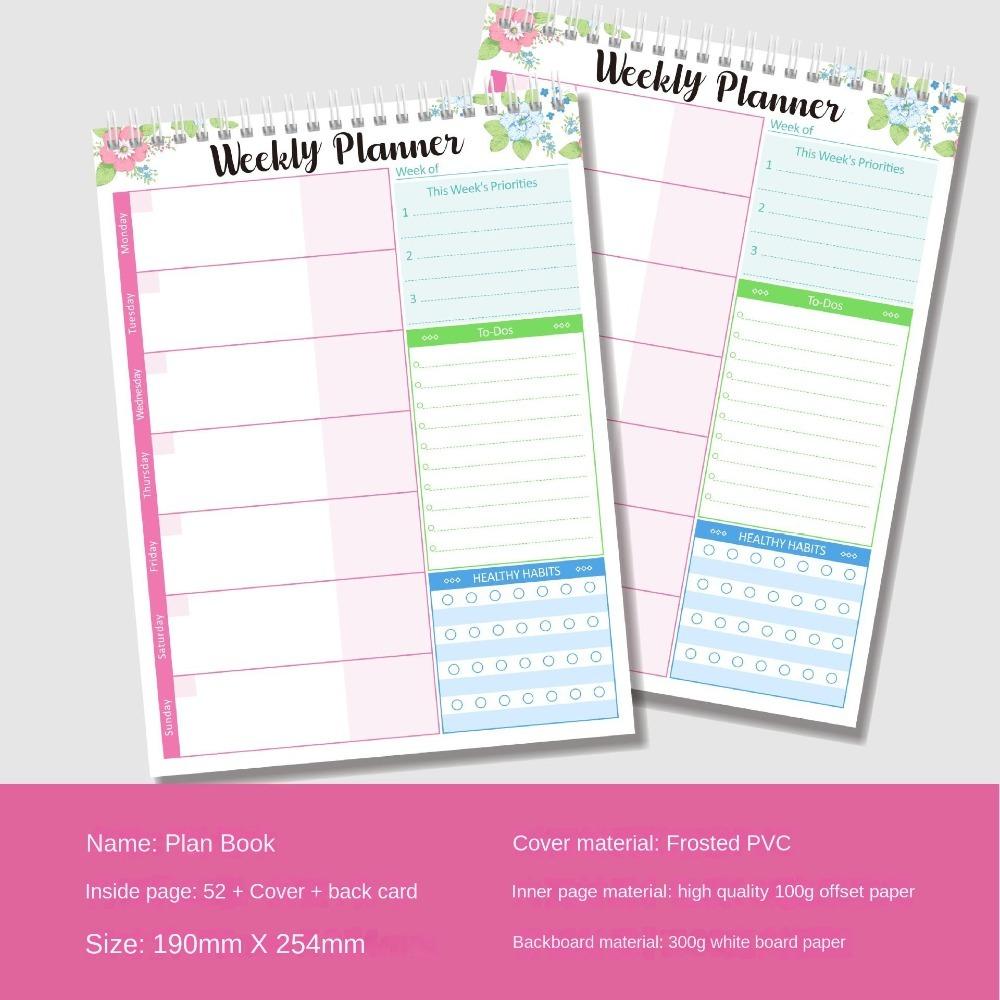 Schedules Weekly Meal Planner Pad Wide To Do Planner To Do Planner List Pad School Supplies