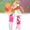 The Piglet Winnie Pooh Characters Unisex Fancy Dress Costume Hoodies Pyjamasaa
