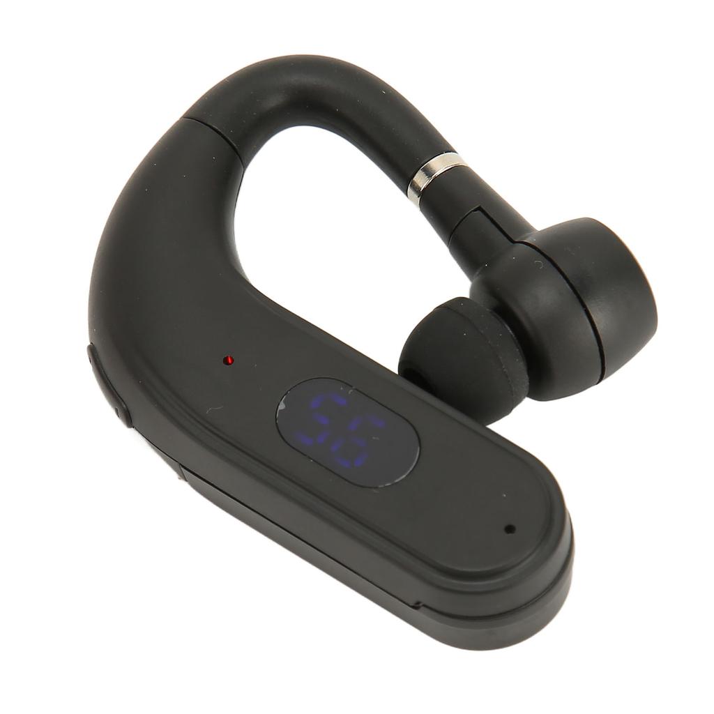 Bone Conduction Earpiece Waterproof Replaceable Battery Dual Batteries LED Digital Display Wireless