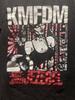 Новая популярная хлопковая черная футболка KMFDM с коротким рукавом, унисекс, все размеры