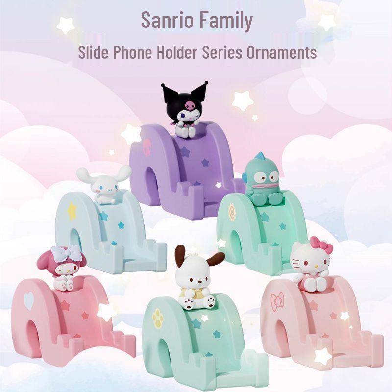 Держатель для телефона Sanrio Куроми и Май Мелоди: Милый Мультяшный Настольный Орнамент