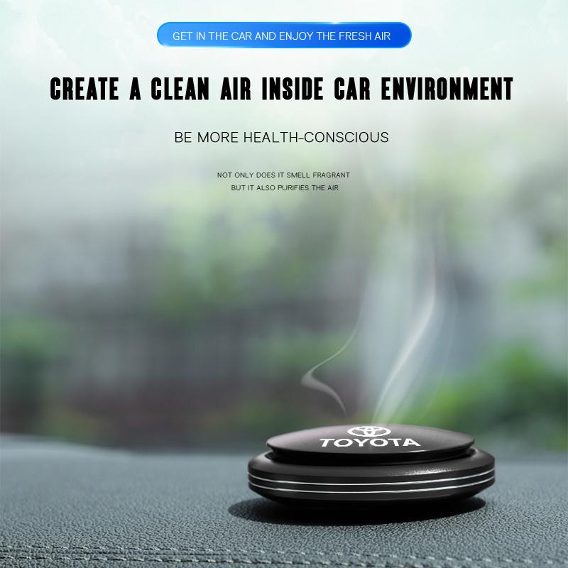 Automotive Air Freshener Essential Oil Diffuser Accessories for Toyota TRD GR Corolla Camry Chr Rav4 Yaris Hilux Prius Avensis