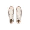 Converse All Star Us Hi Удобные Простые Высокие Кеды из Канваса Унисекс Белые 31308190